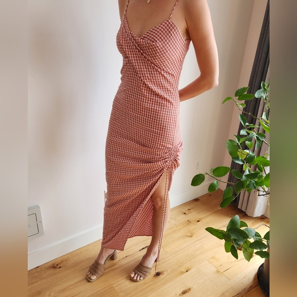 One Fell Swoop - Venus Maxi Dress Fete Gingham - Picture 3 of 10